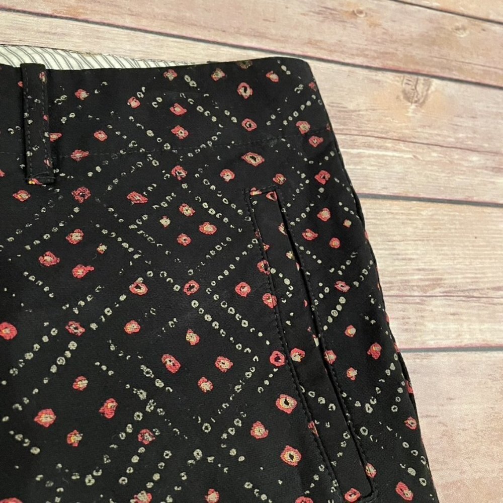 Peruvian Connection Wide Leg Crop Pants Geometric Abstract Pattern - Picture 2 of 10